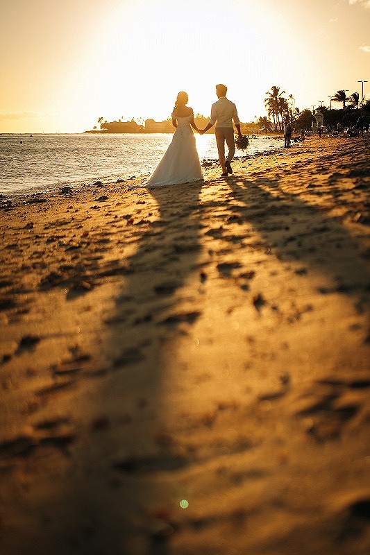 Wedding Report♪No.7(サンセット撮影)