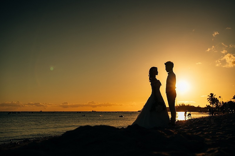 Wedding Report♪No.7(サンセット撮影)