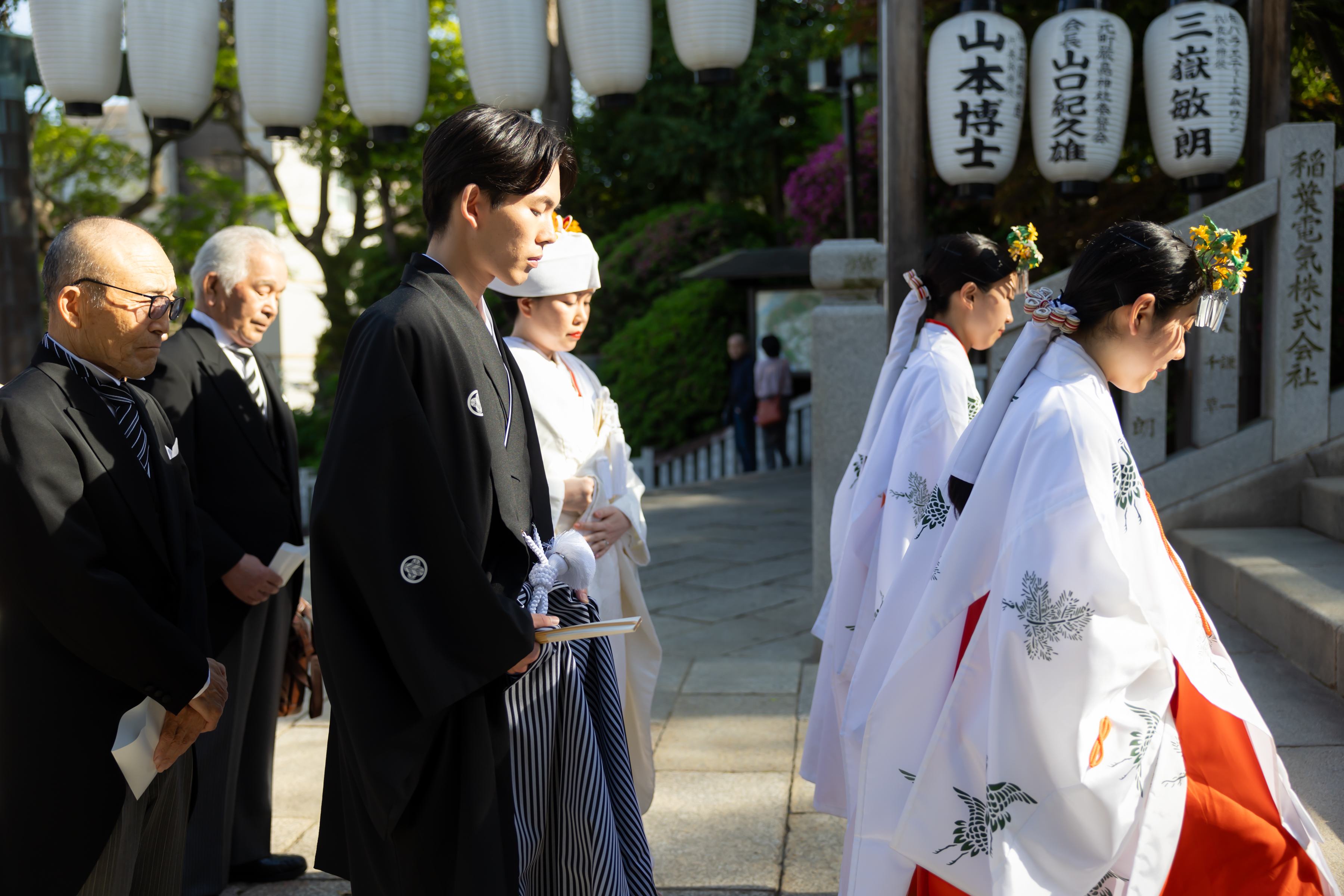 小さな結婚式横浜店～トレンドの和装婚！伊勢山皇大神宮での神前式～