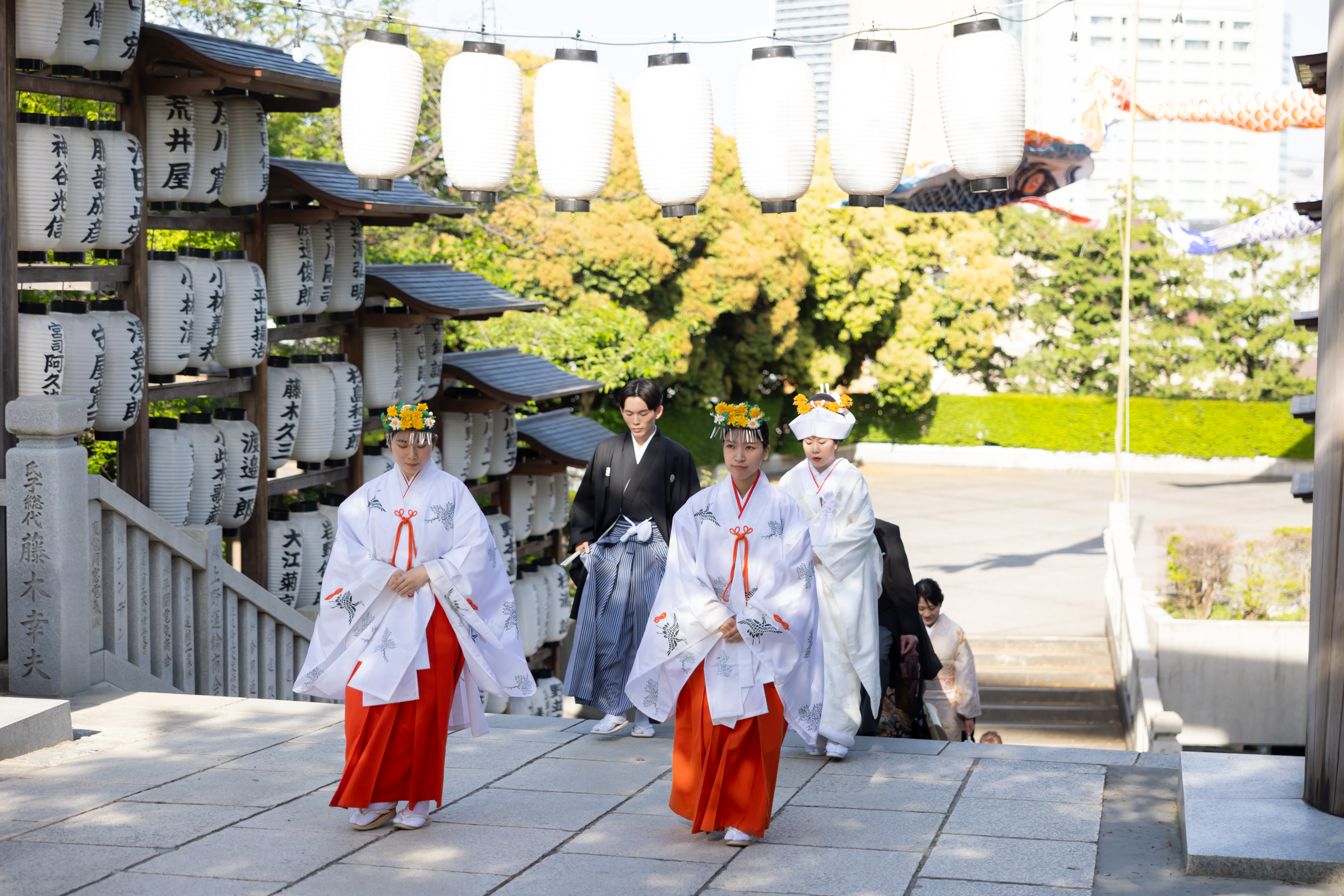 小さな結婚式横浜店～トレンドの和装婚！伊勢山皇大神宮での神前式～