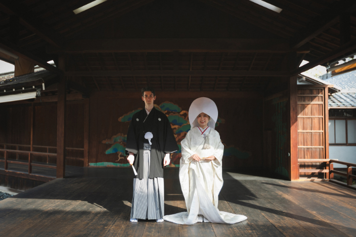 秋の後楽園挙式🍁