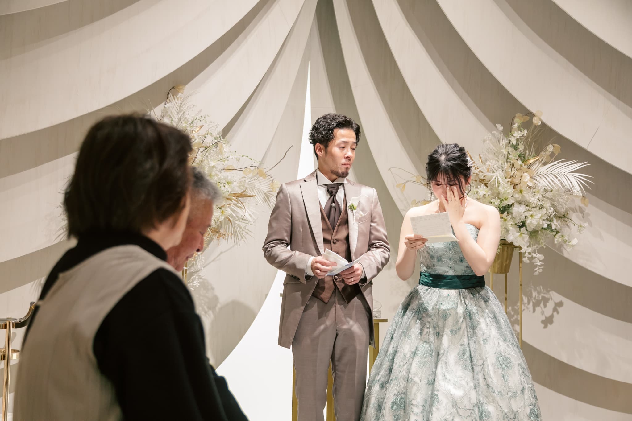 挙式の後のアフターセレモニー♪