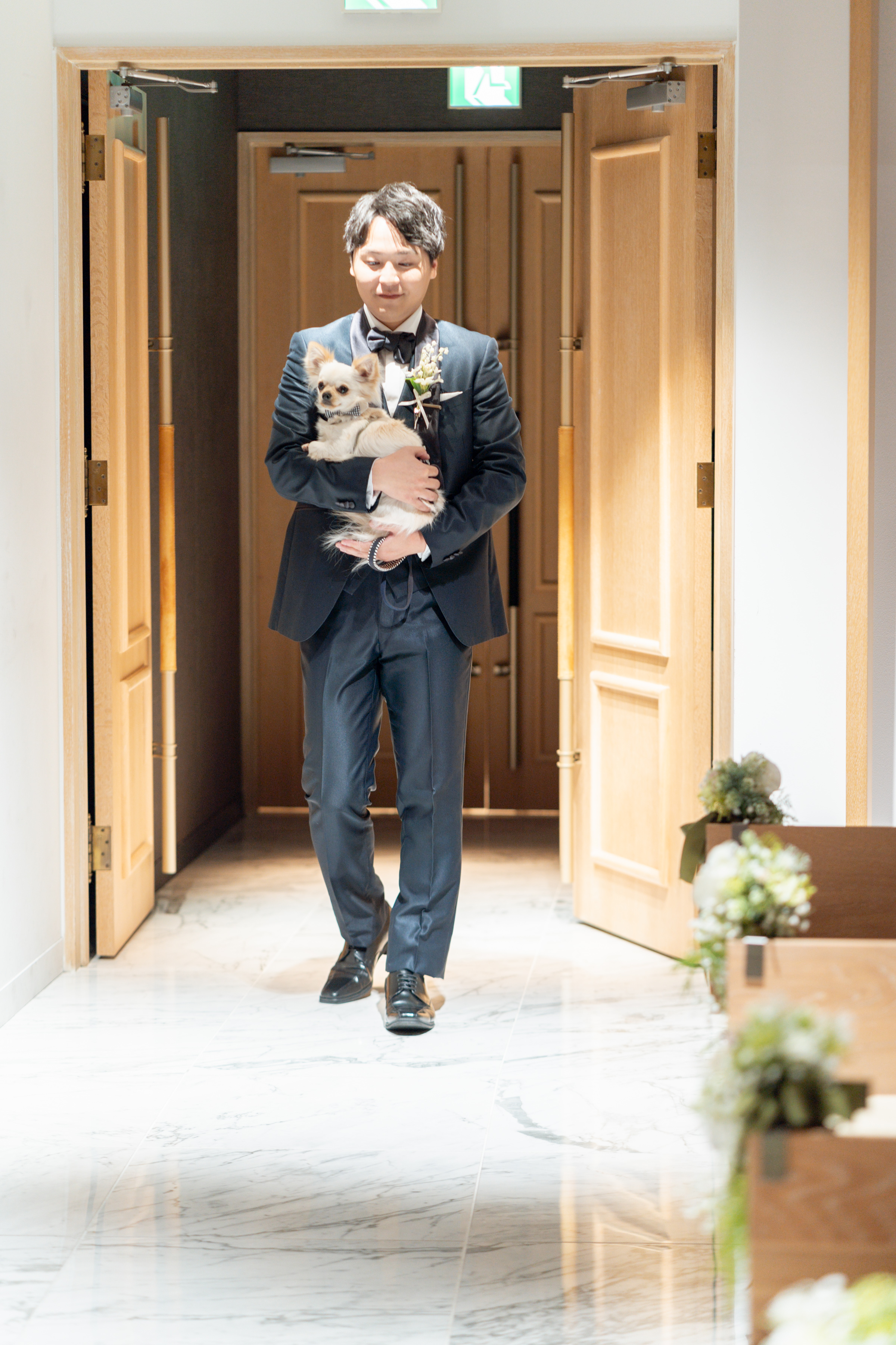 ペットが主役のご結婚式??