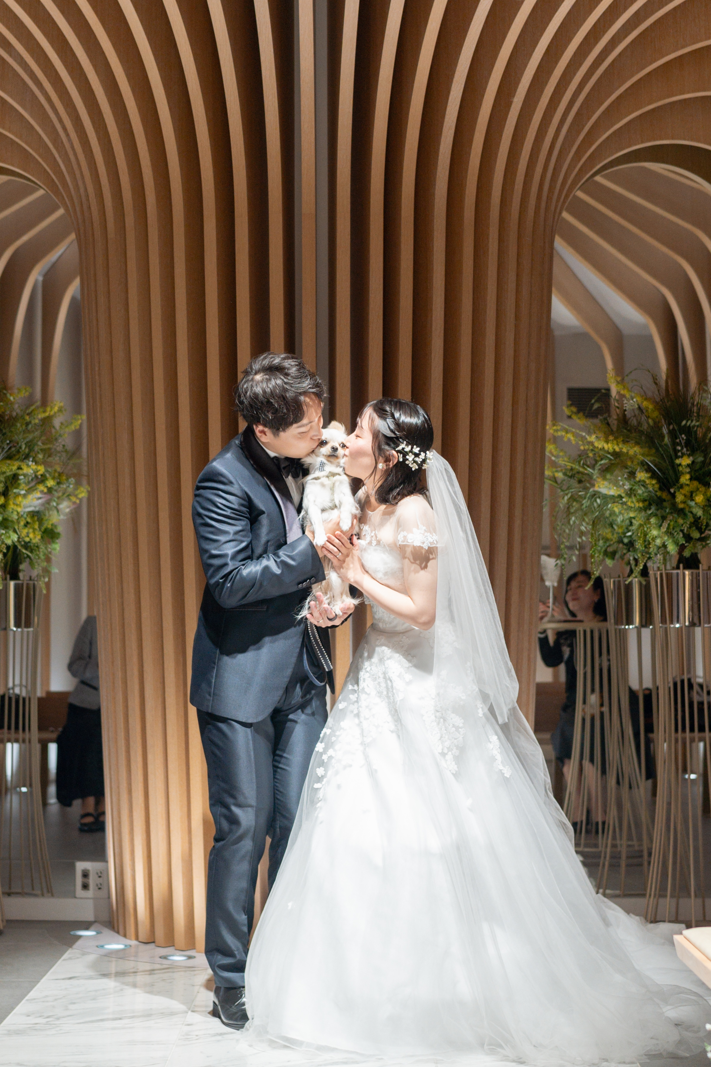 ペットが主役のご結婚式??