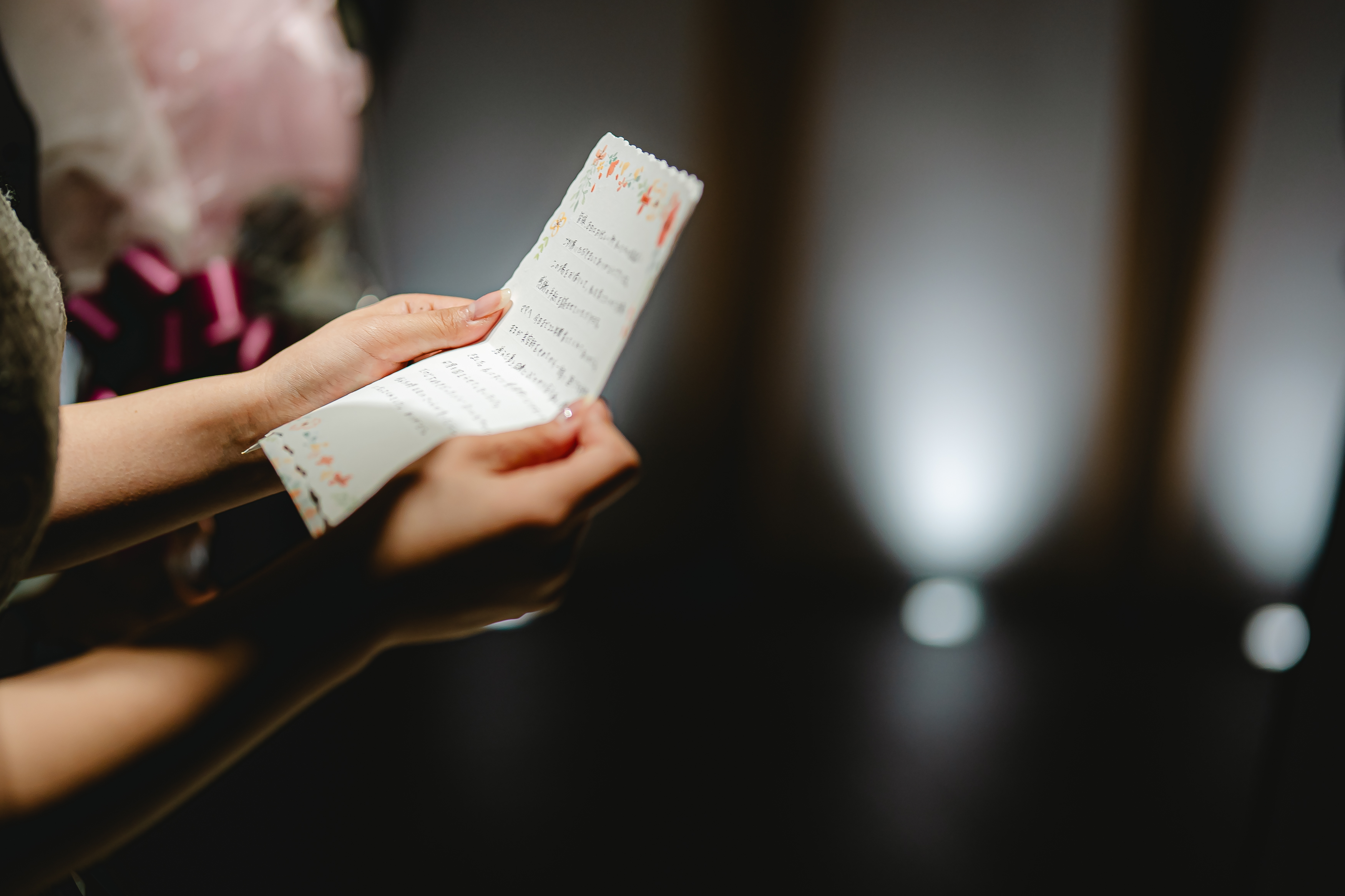 家族だけの結婚式だからこそ大切な想いを伝えたい