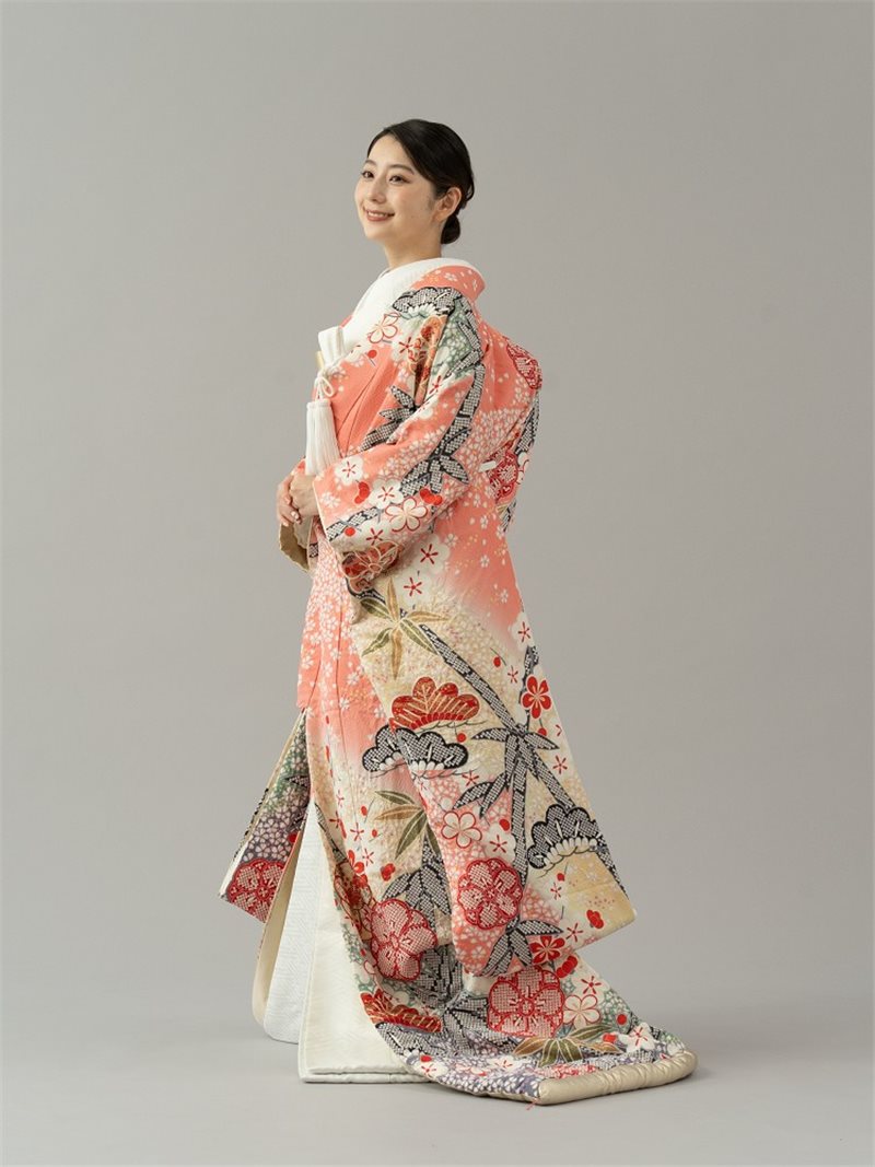 宮崎店和装紹介👘✨【UD-桜霞の舞(桃)/さくらがすみのまい もも 】