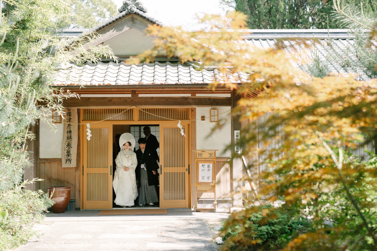 岡山🍑吉備津彦神社で和婚👘✨