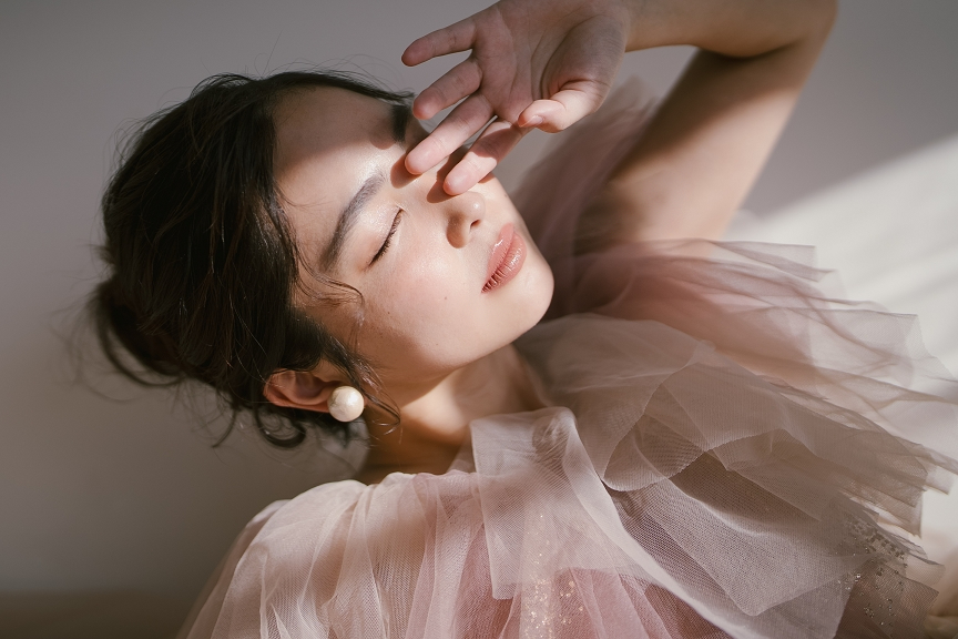 【新作小物】存在感で魅せる＊ 大粒コットンパール　