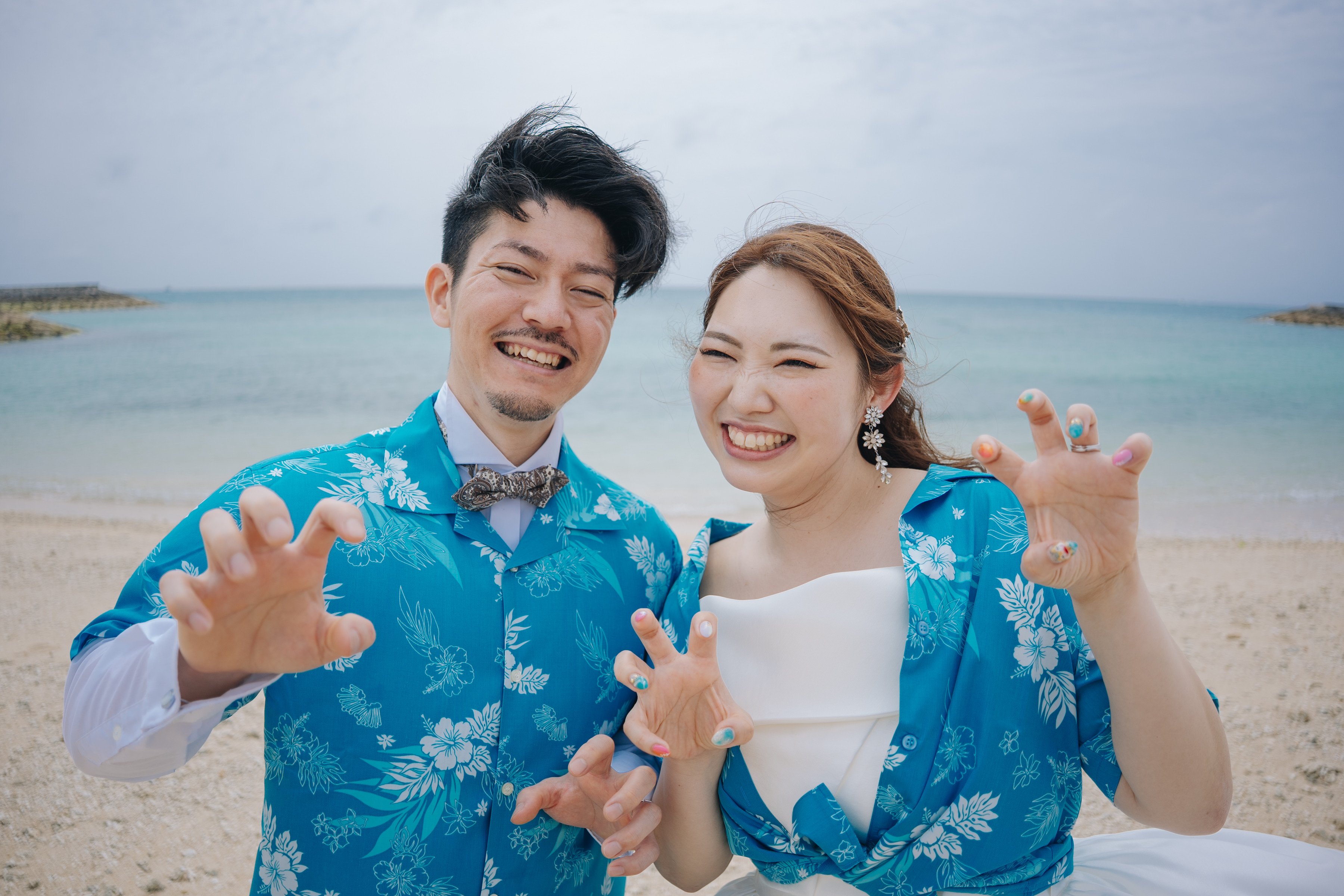 お揃いのかりゆしで過ごす一日?