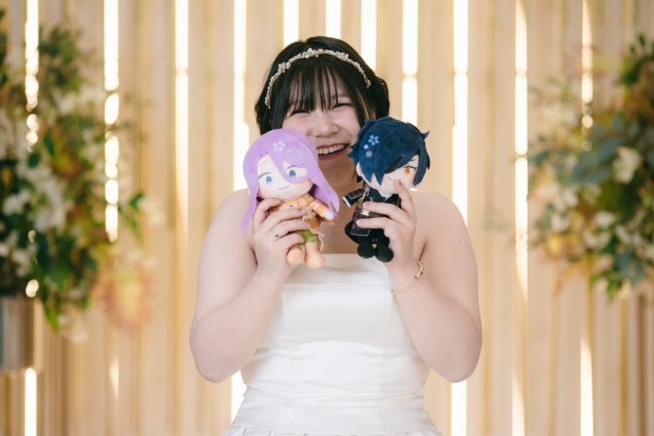 推しとのソロフォトウエディング