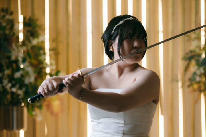 推しとのソロフォトウエディング