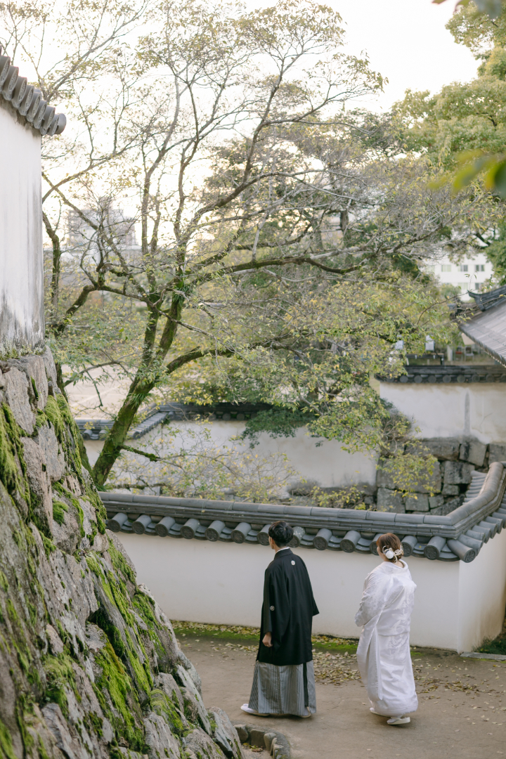 岡山チャペルと岡山城ロケーション🍑