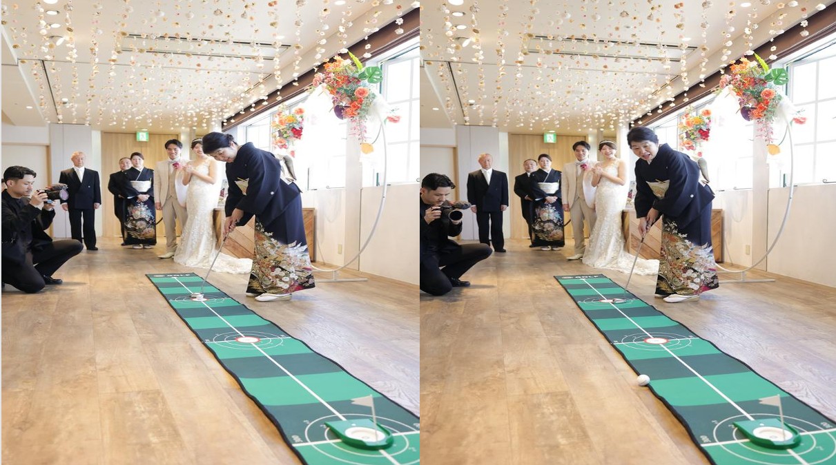 ゲスト参加型!笑顔あふれるゴルフパター対決⛳