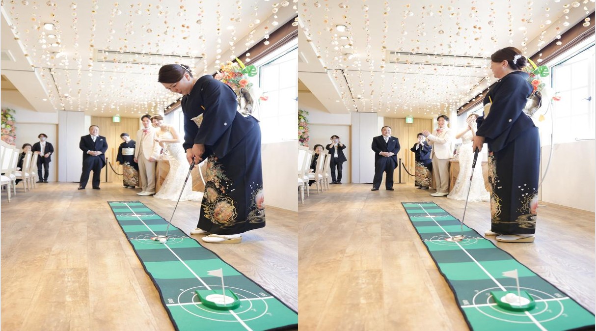 ゲスト参加型!笑顔あふれるゴルフパター対決⛳