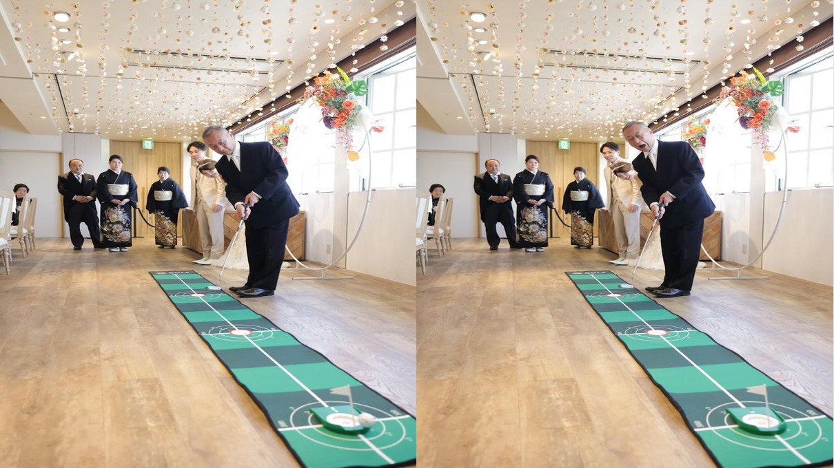 ゲスト参加型!笑顔あふれるゴルフパター対決⛳