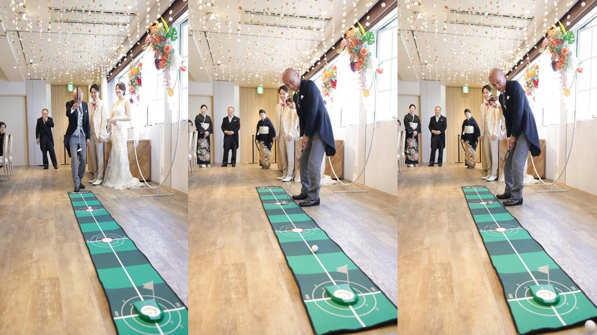 ゲスト参加型!笑顔あふれるゴルフパター対決⛳