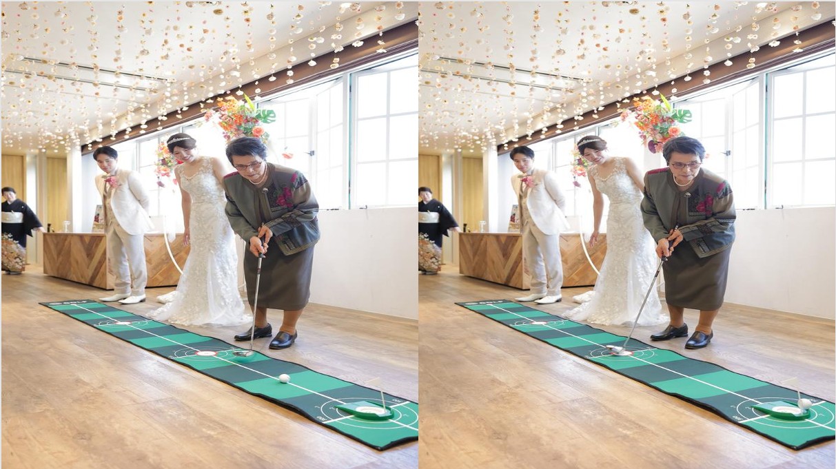 ゲスト参加型!笑顔あふれるゴルフパター対決⛳