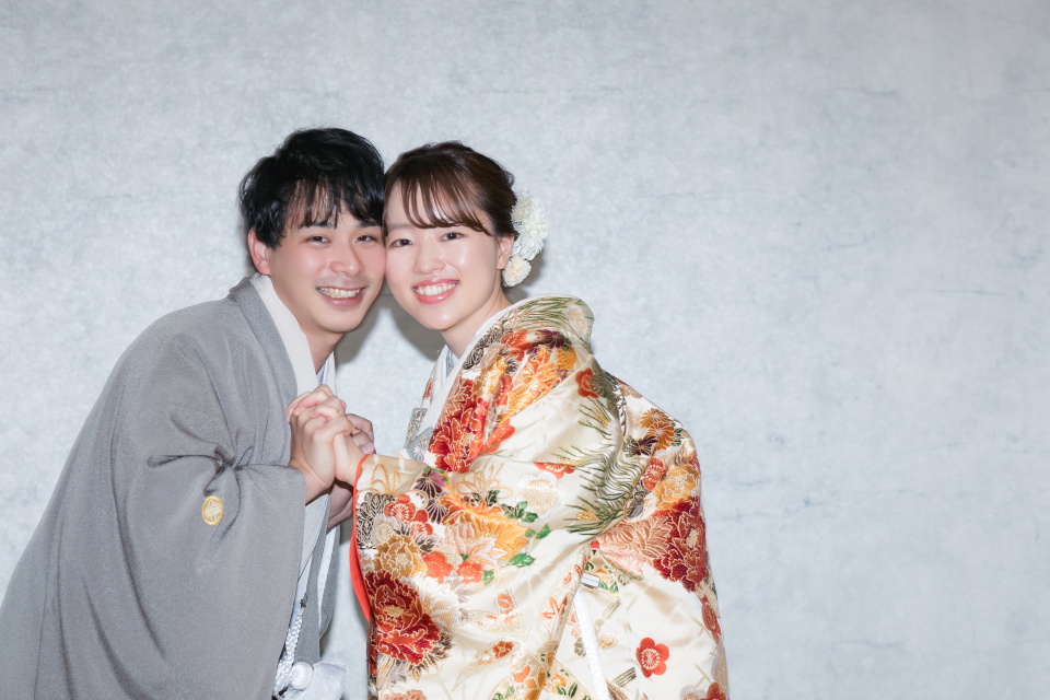 小さな結婚式松山店～前撮り和装スタジオ撮影～