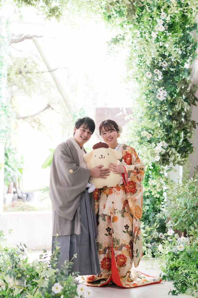 小さな結婚式松山店～前撮り和装スタジオ撮影～