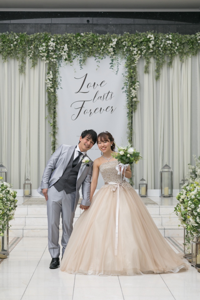 小さな結婚式松山店～前撮り洋装チャペル撮影～