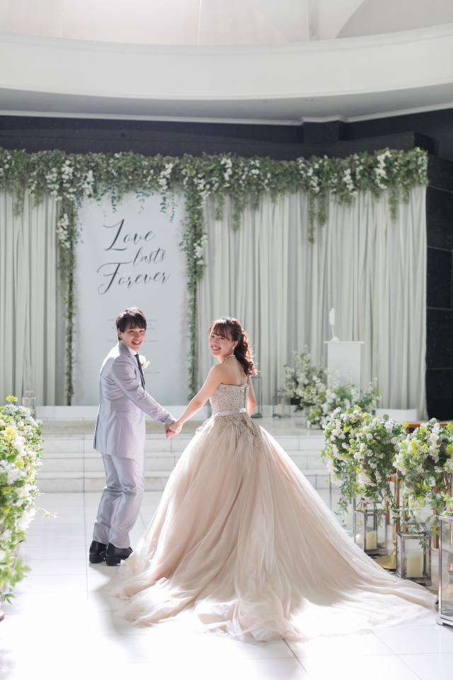 小さな結婚式松山店～前撮り洋装チャペル撮影～