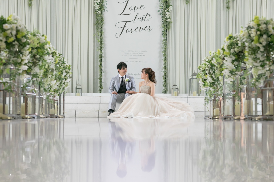 小さな結婚式松山店～前撮り洋装チャペル撮影～
