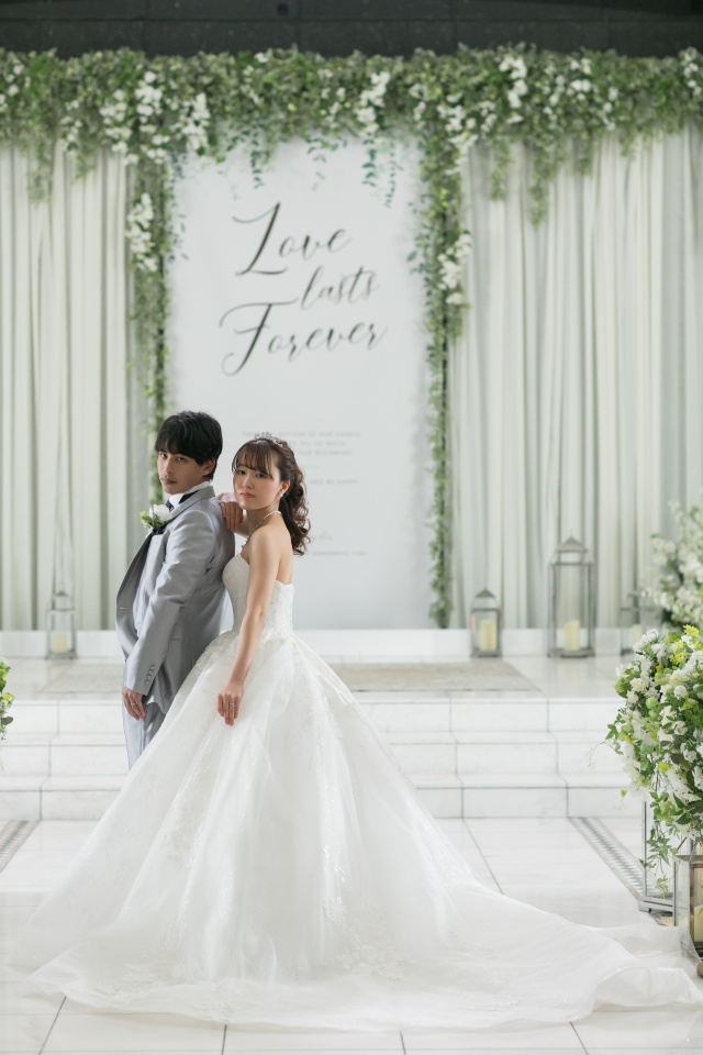 小さな結婚式松山店～前撮り洋装チャペル撮影～