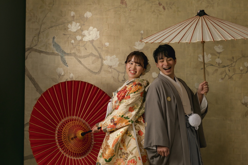 小さな結婚式松山店～前撮り和装スタジオ撮影～