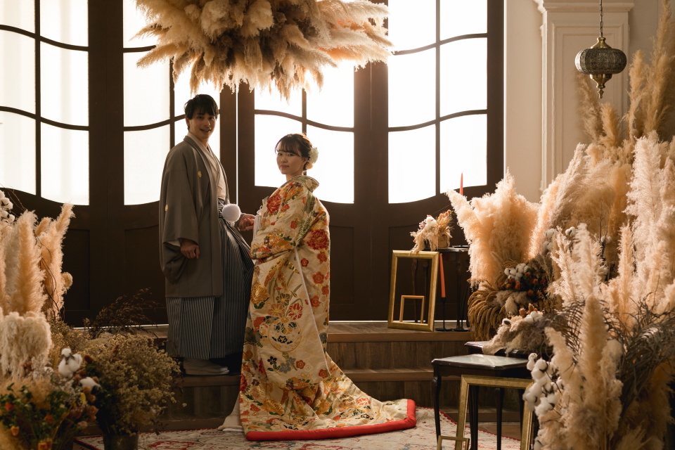 小さな結婚式松山店～前撮り和装スタジオ撮影～