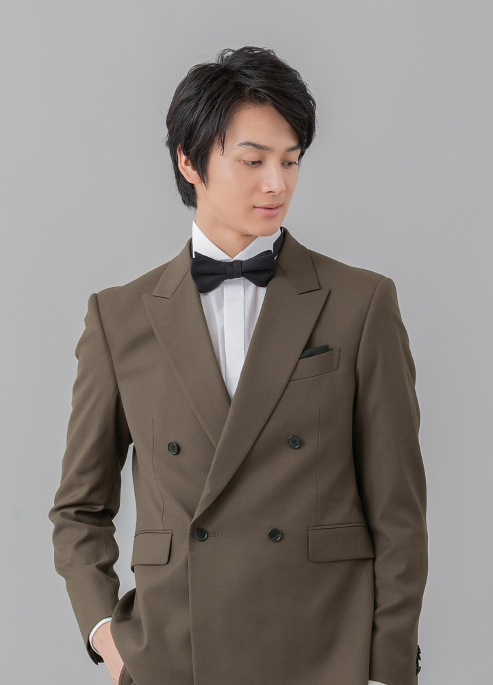 新作タキシード紹介♫　オリーブ感じる爽やかブラウンカラー！