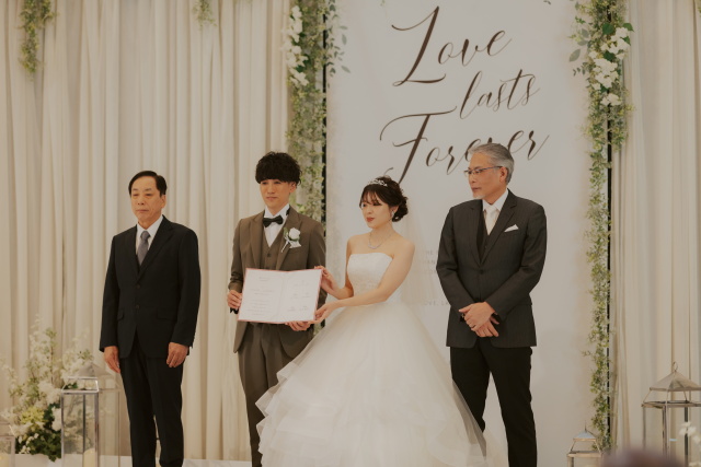 小さな結婚式松山店?～ご家族様とアットホームウェディング④～