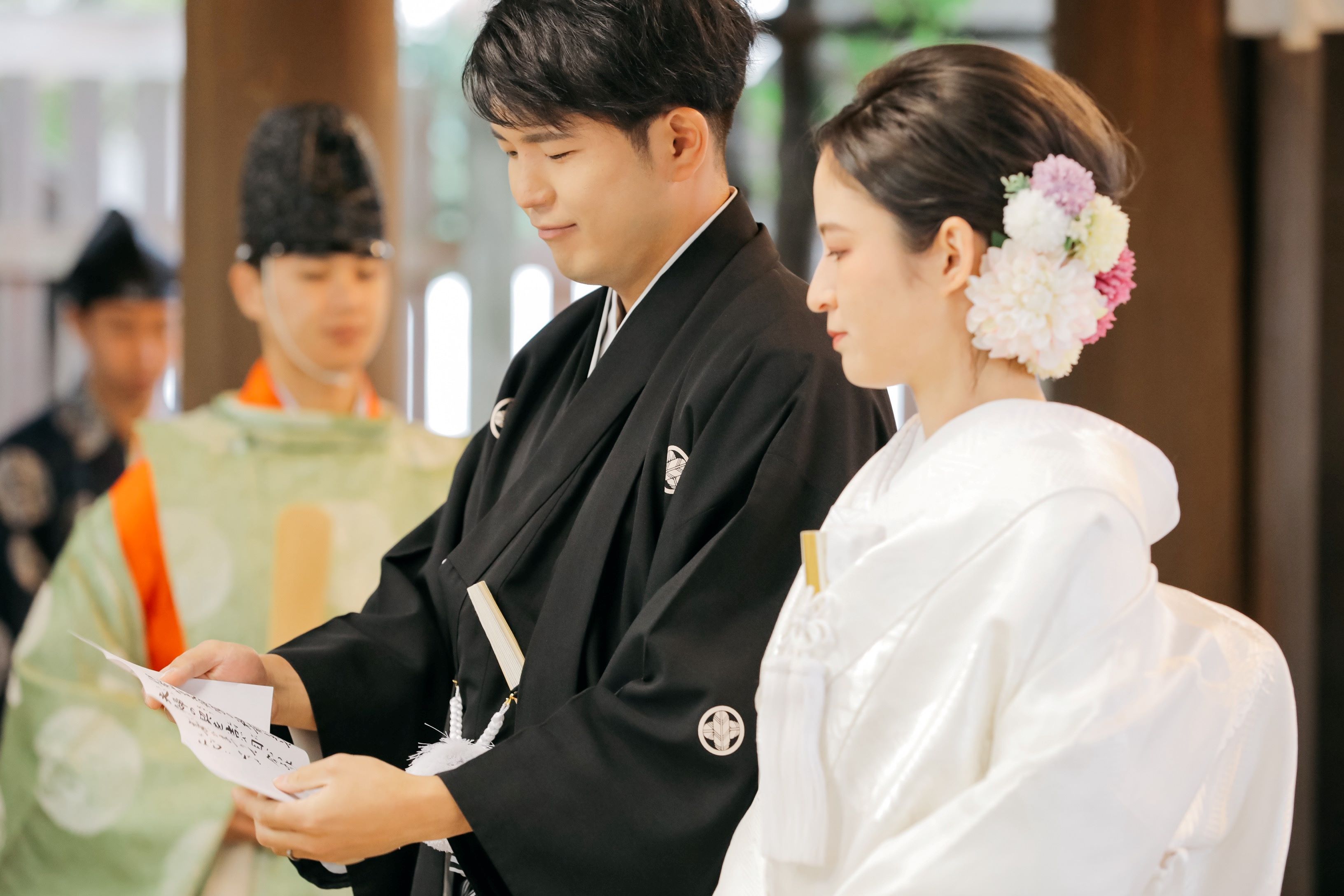 小さな結婚式横浜店～秋は紅葉?伊勢山皇太神宮で和装神前式～