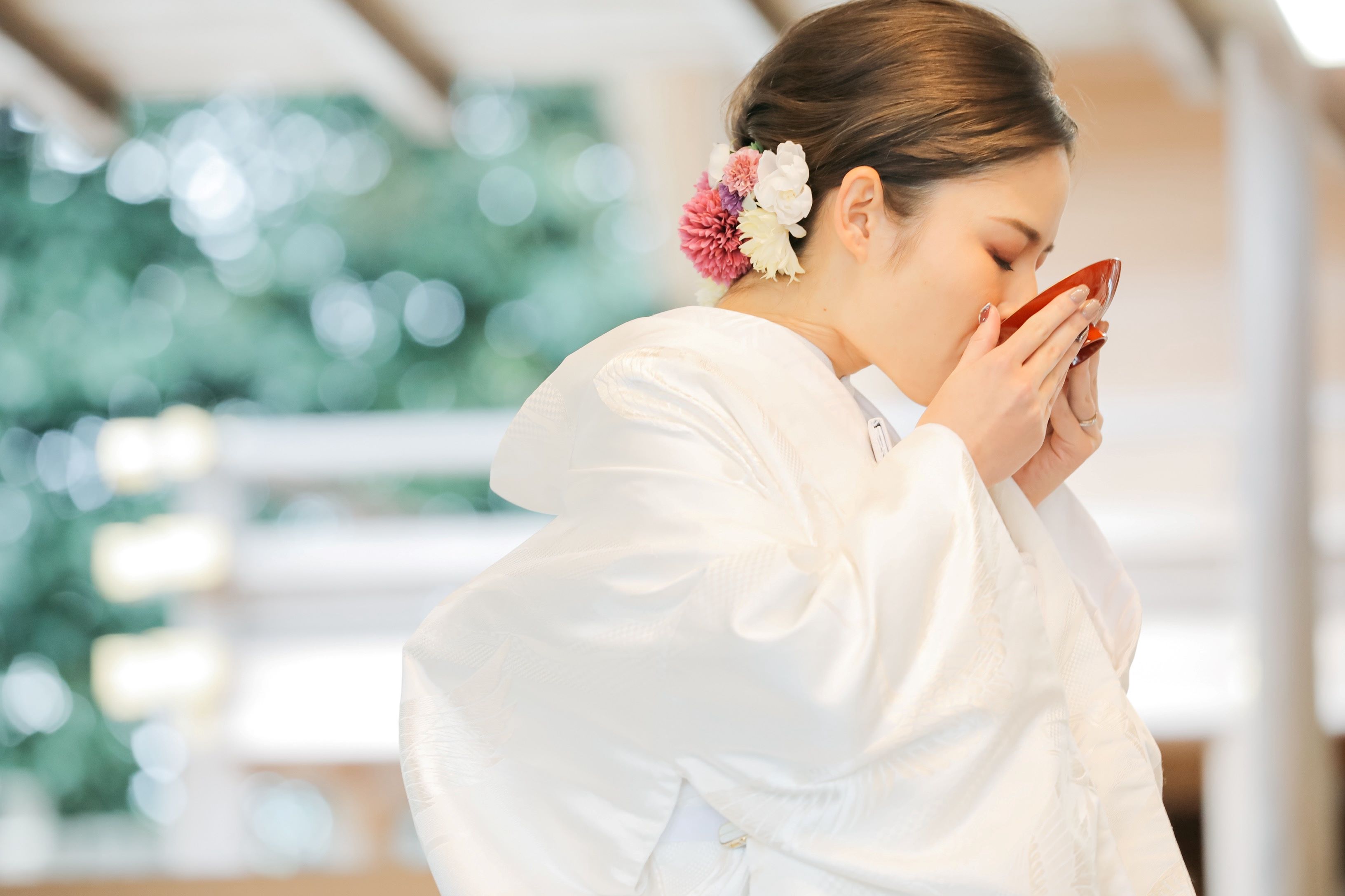 小さな結婚式横浜店～秋は紅葉?伊勢山皇太神宮で和装神前式～