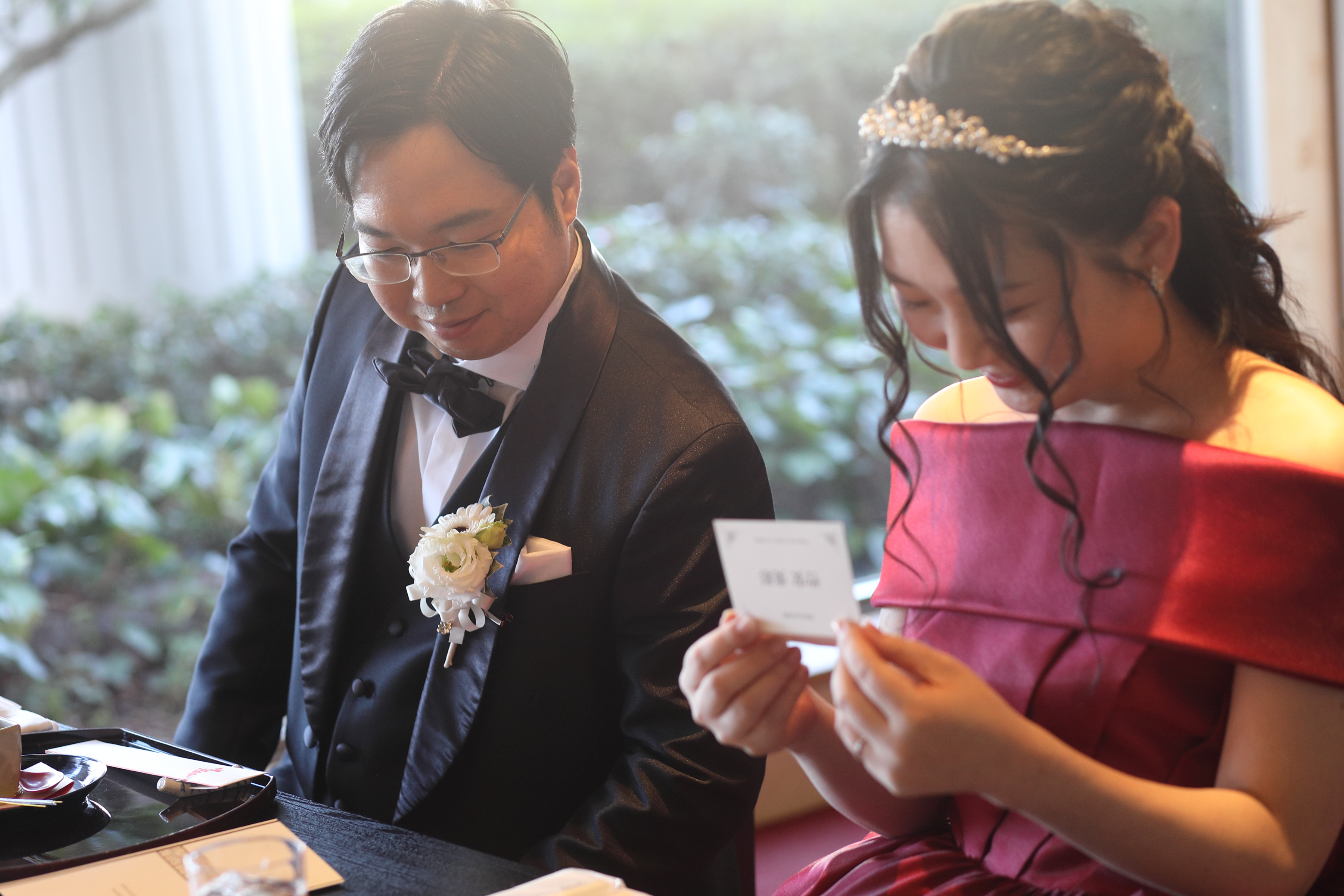 メッセージで想いを伝えよう?