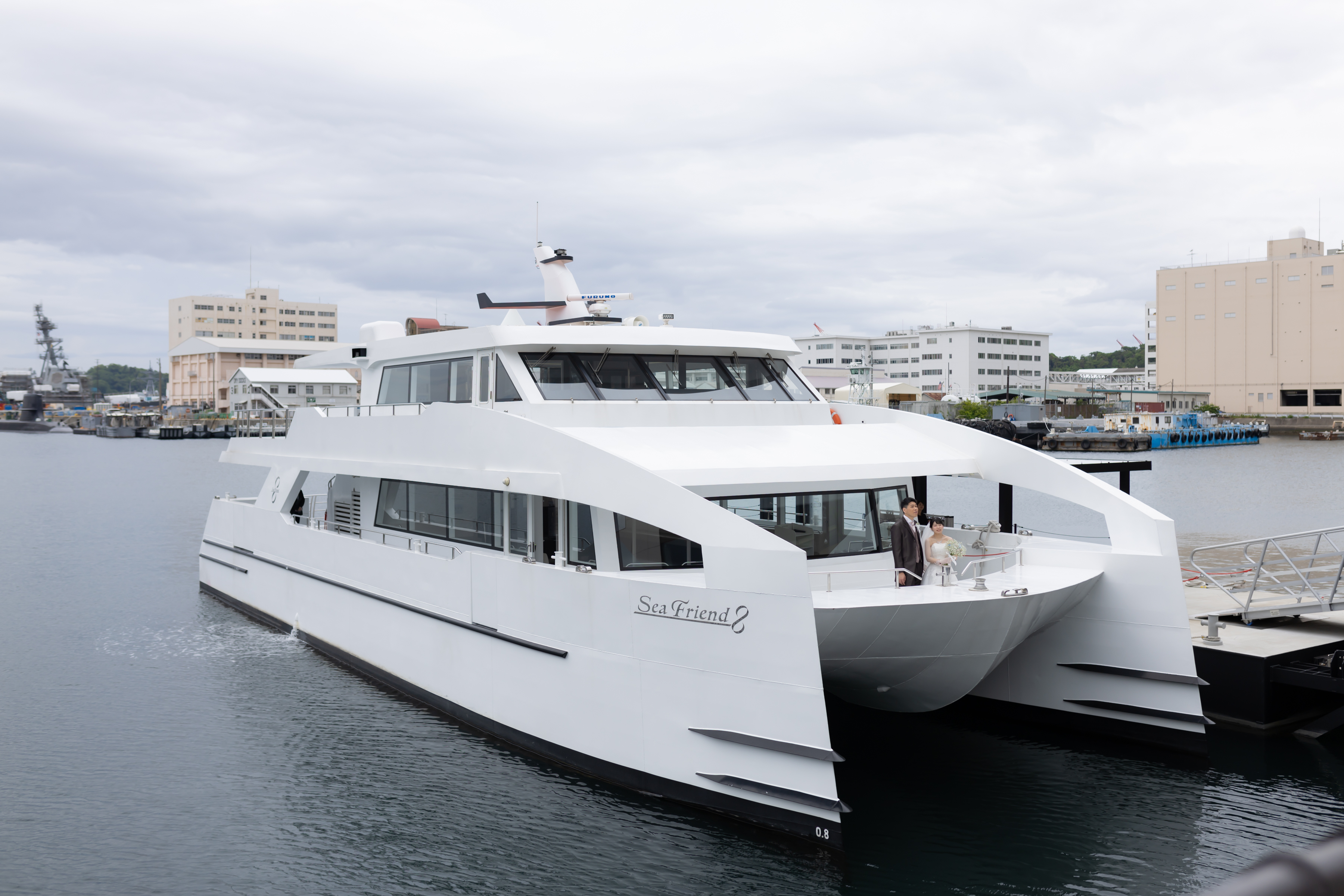 小さな結婚式横浜店～横須賀での船上挙式【アマルフィイレストランでのお食事】～