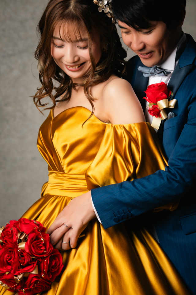 小さな結婚式松山店～洋装スタジオ撮影～