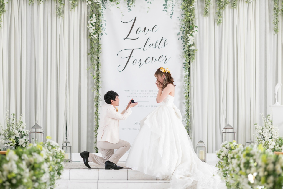 小さな結婚式松山店～洋装チャペル撮影～