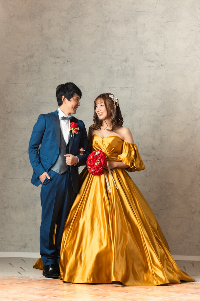 小さな結婚式松山店～洋装スタジオ撮影～