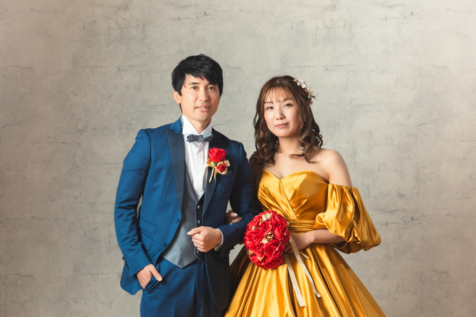 小さな結婚式松山店～洋装スタジオ撮影～