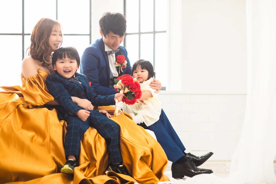 小さな結婚式松山店～洋装スタジオ撮影～