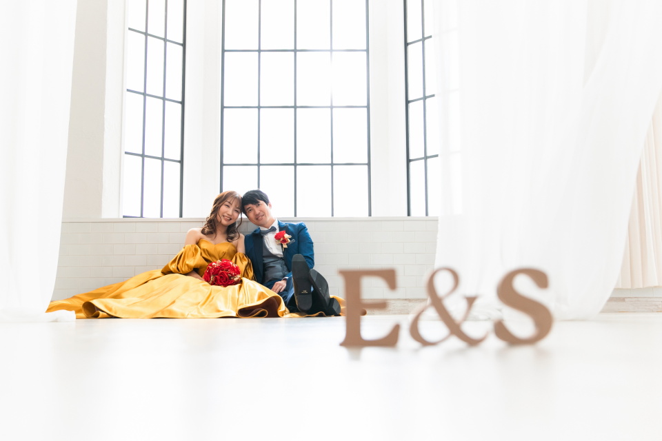 小さな結婚式松山店～洋装スタジオ撮影～