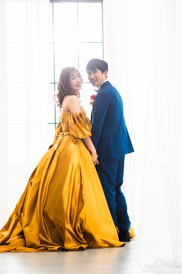 小さな結婚式松山店～洋装スタジオ撮影～