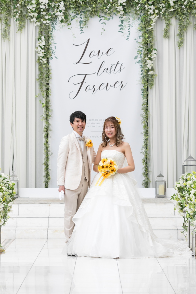小さな結婚式松山店～洋装チャペル撮影～