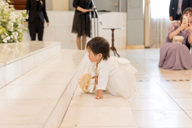 小さな結婚式松山店?～お子様とご一緒に③～