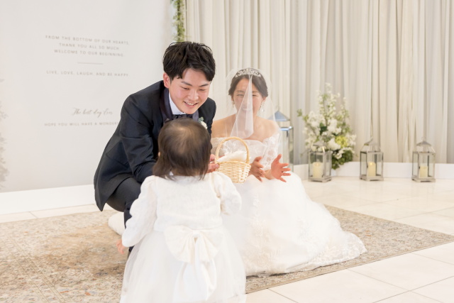 小さな結婚式松山店?～お子様とご一緒に③～