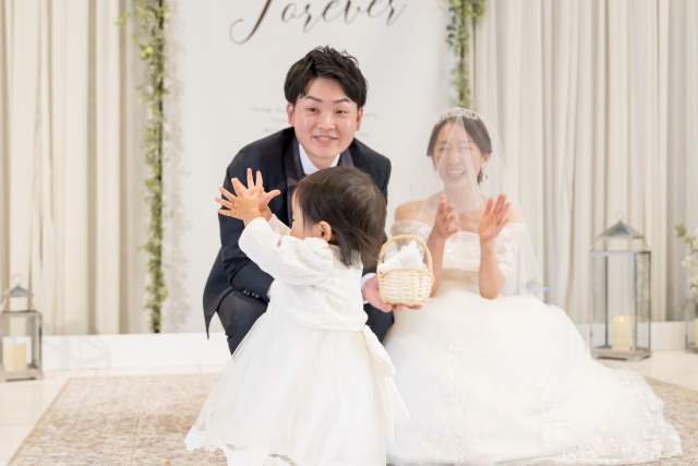 小さな結婚式松山店?～お子様とご一緒に③～