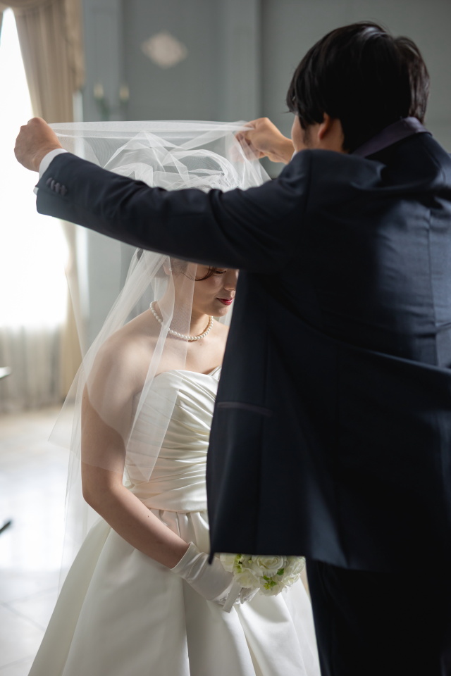 小さな結婚式松山店～ウェディングドレス　チャペル撮影～