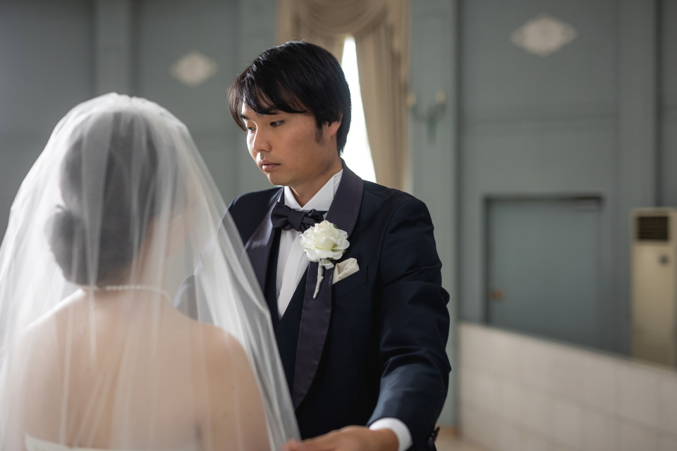 小さな結婚式松山店～ウェディングドレス　チャペル撮影～