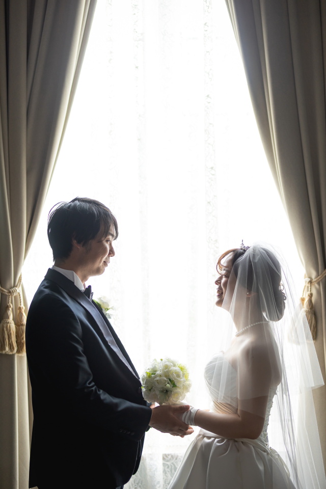 小さな結婚式松山店～ウェディングドレス　チャペル撮影～