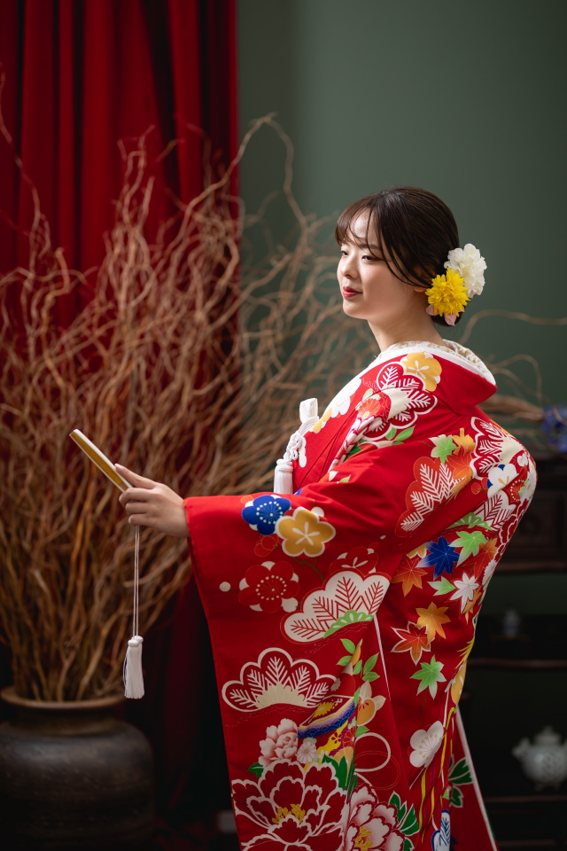小さな結婚式松山店?～和装スタジオ撮影～